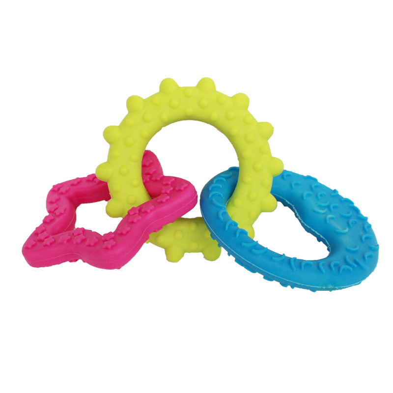 BRINQUEDO BORRACHA 3PÇS ZN 0835 Imagem 1