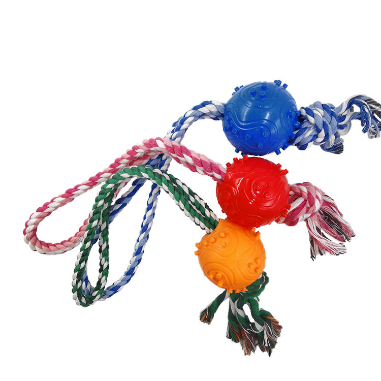 BRINQUEDO BORRACHA BOLA COM CORDA ZN 0864 Imagem 1