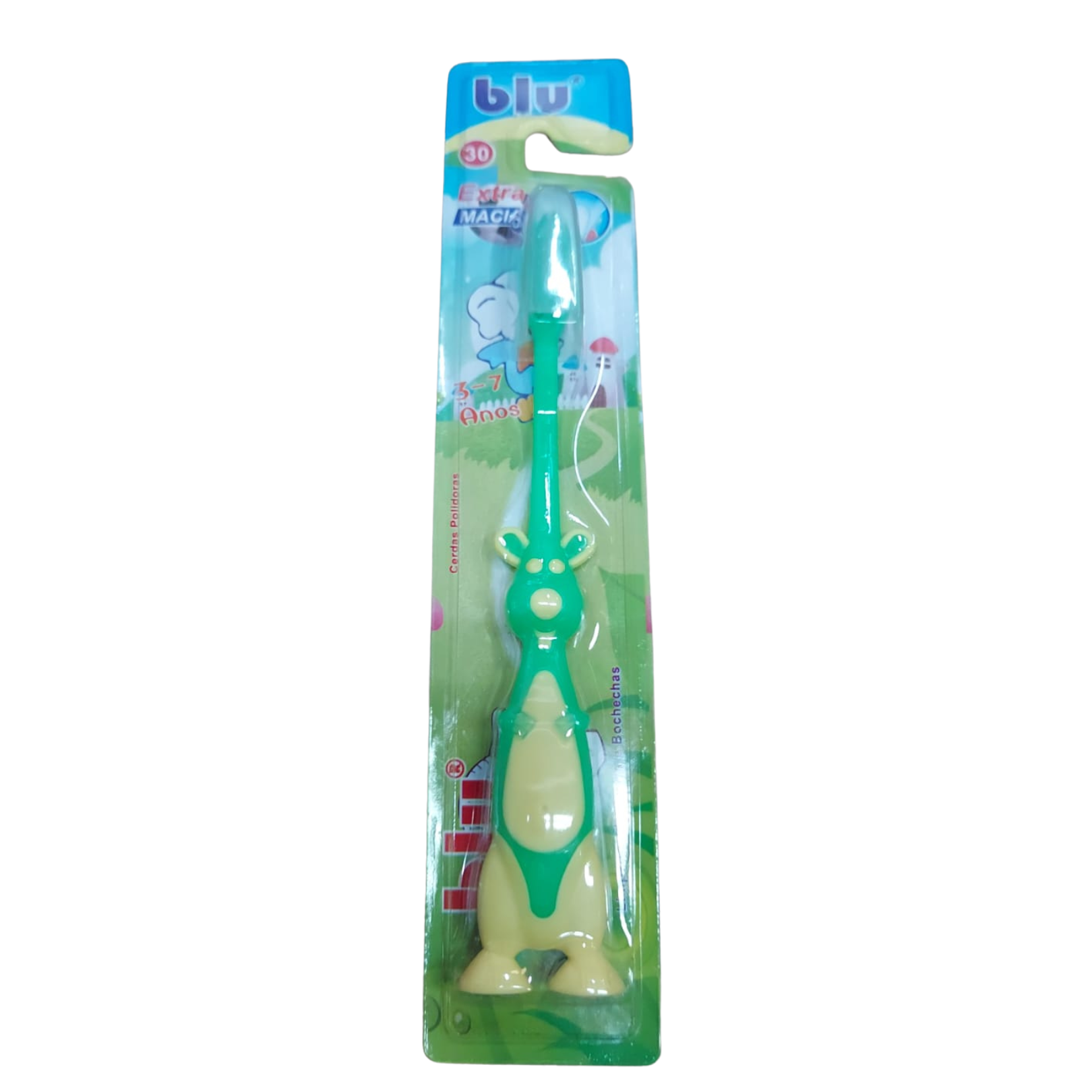 ESCOVA DENTAL INFANTIL BLU BL-6669 - Verde Imagem 1