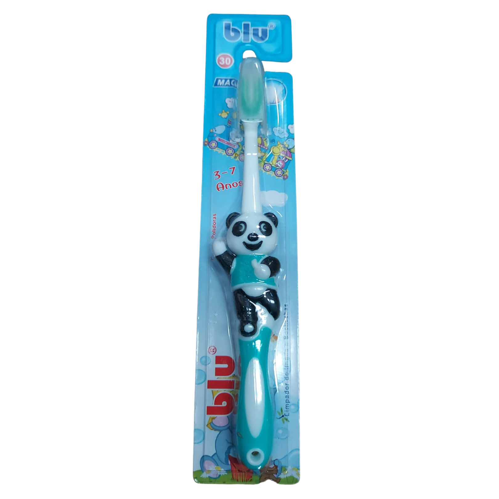 ESCOVA DENTAL INFANTIL BLU BL-6693 - Verde Imagem 1