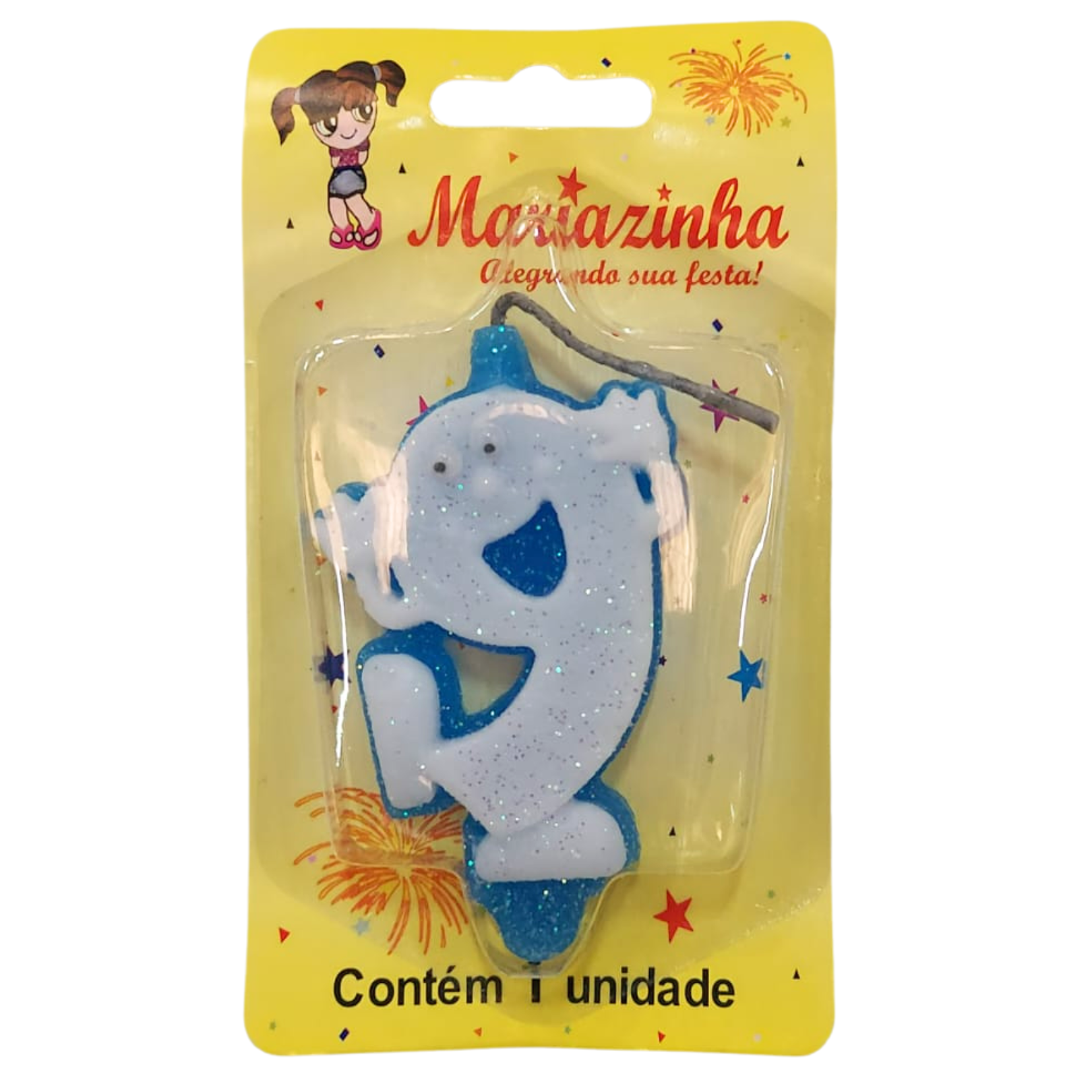 MARIAZINHA VELA SORRISO N9 AZUL Imagem 1