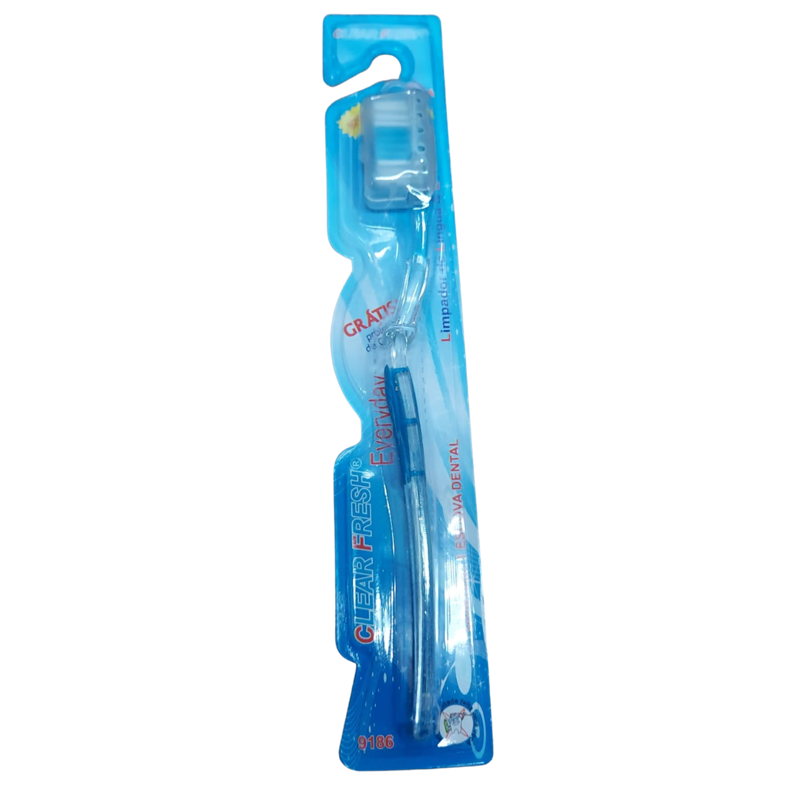 ESCOVA DENTAL CLEAR FRESH - 9186 - Azul Imagem 1