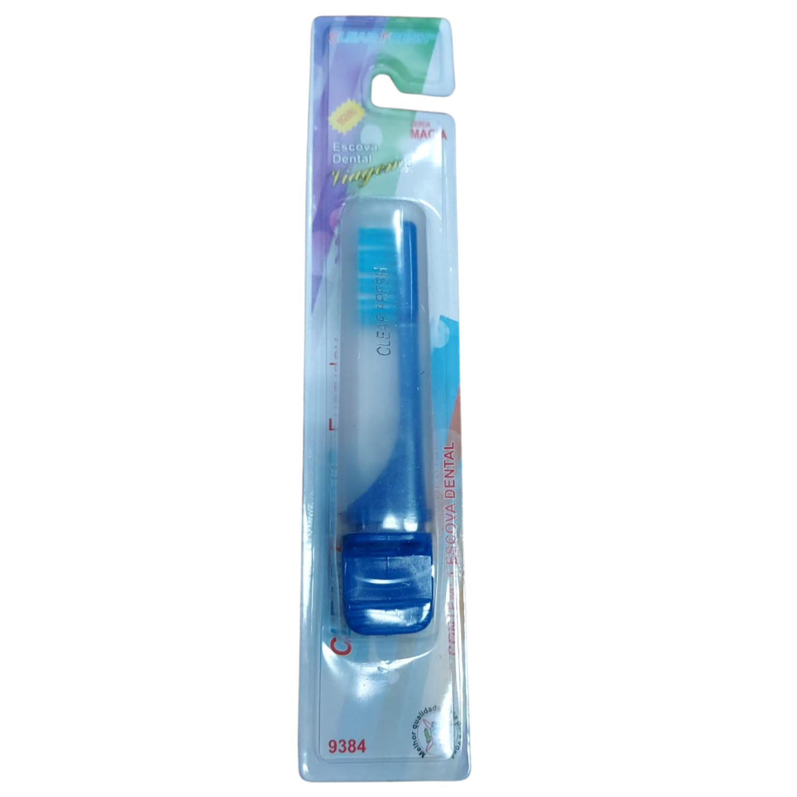 ESCOVA DENTAL VIAGEM CLEAR FRESH - 9384 - Azul Imagem 1