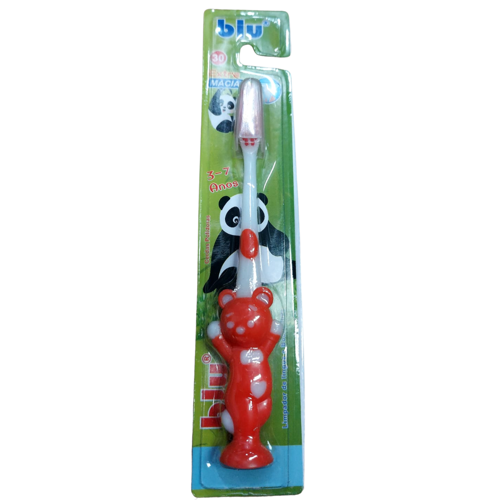 ESCOVA DENTAL INFANTIL BLU BL-6694-Vermelho Imagem 1