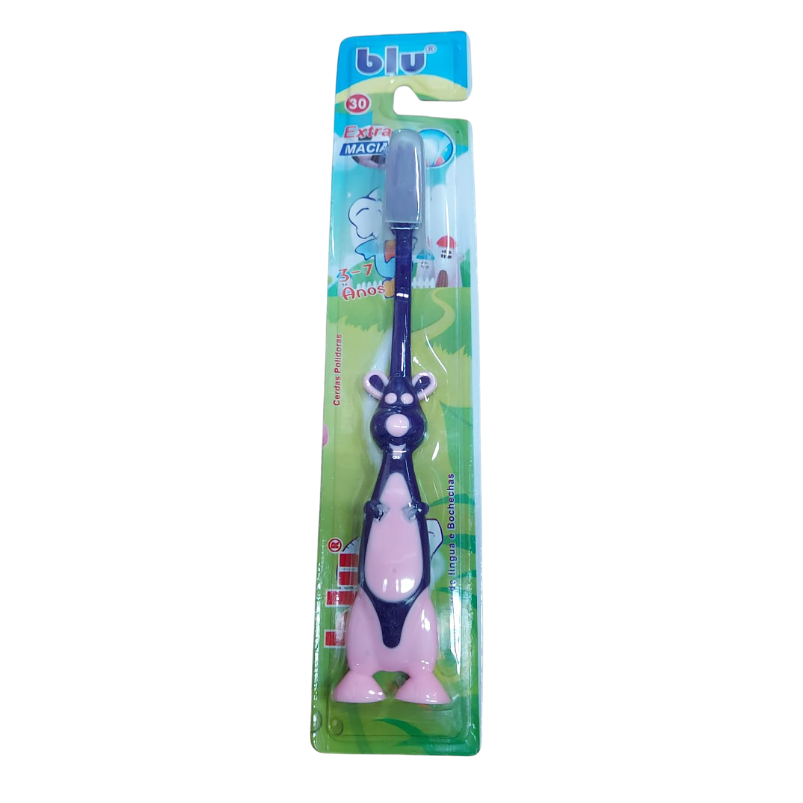 ESCOVA DENTAL INFANTIL BLU BL-6669 - Roxo Imagem 1