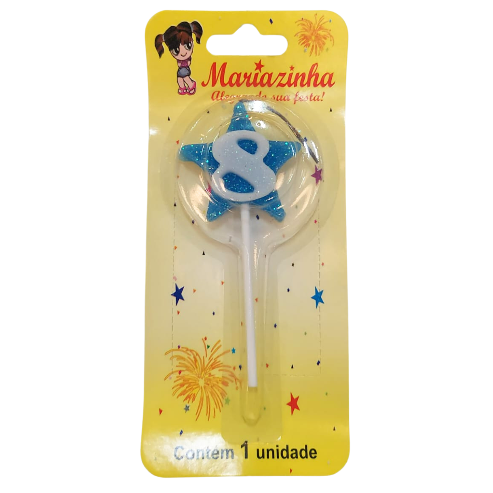 MARIAZINHA VELA ESTRELA N8 AZUL Imagem 1