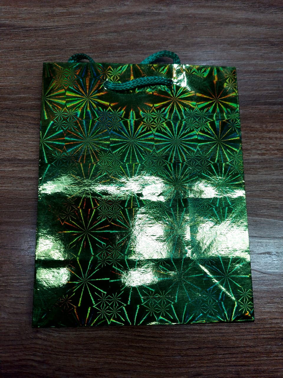 LOJSNOVI SACOLA DE PAPEL 14X11,5 - Verde Imagem 1