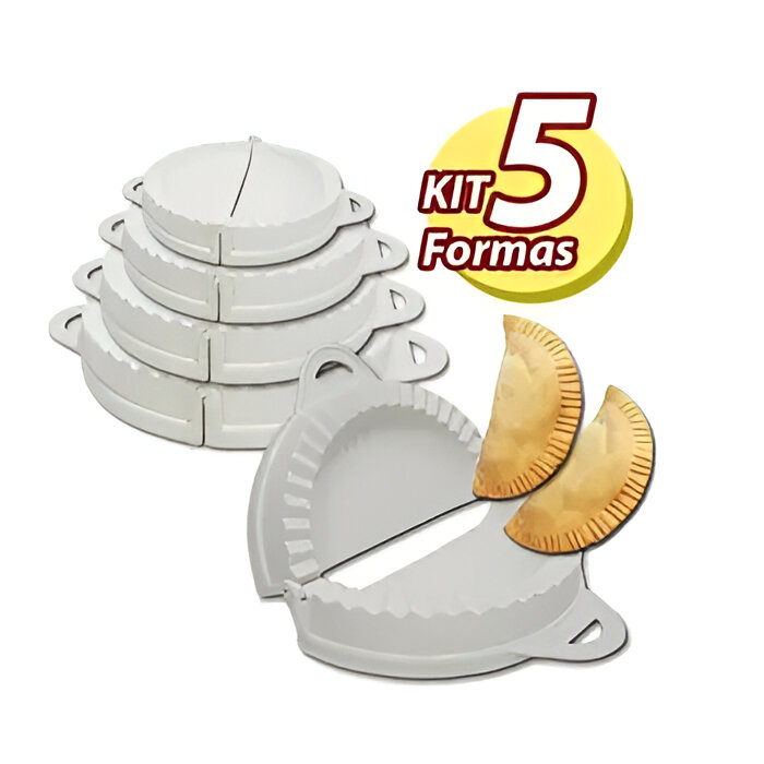 KEITA KIT FORMAS P/ PASTEIS C/5 REF:FP05 Imagem 1