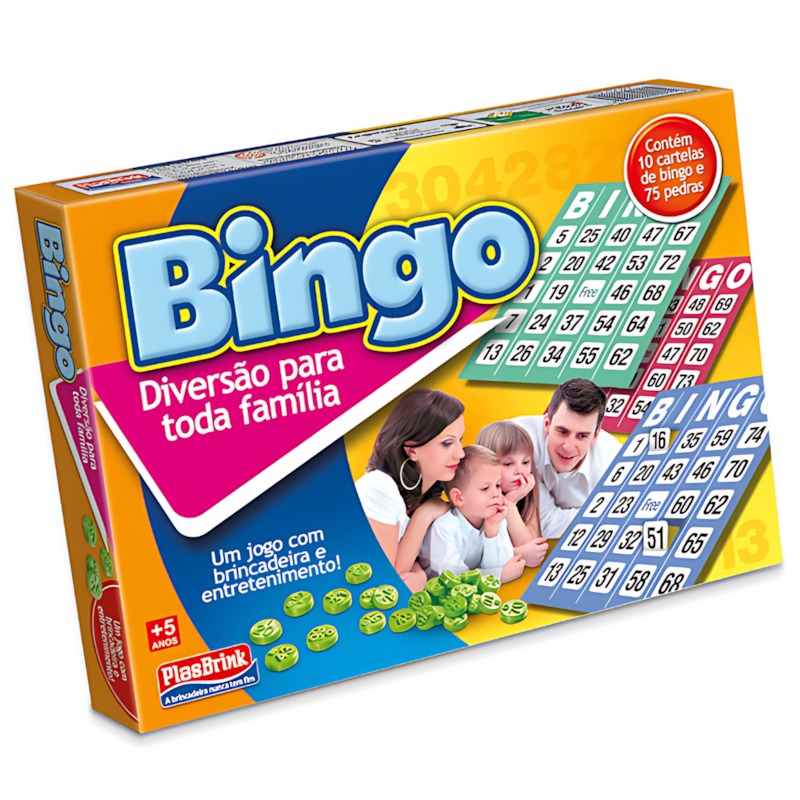 BINGO D/ PARA TODA FAMILIA PLASBRINK REF: 0259 Imagem 2