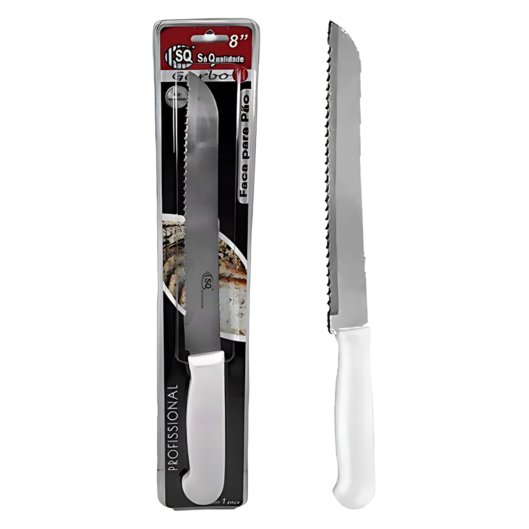 Faca de Cozinha com Cabo Plástico Ref. SQ2971 - Resistente e Prática para Seu Dia a Dia Imagem 1