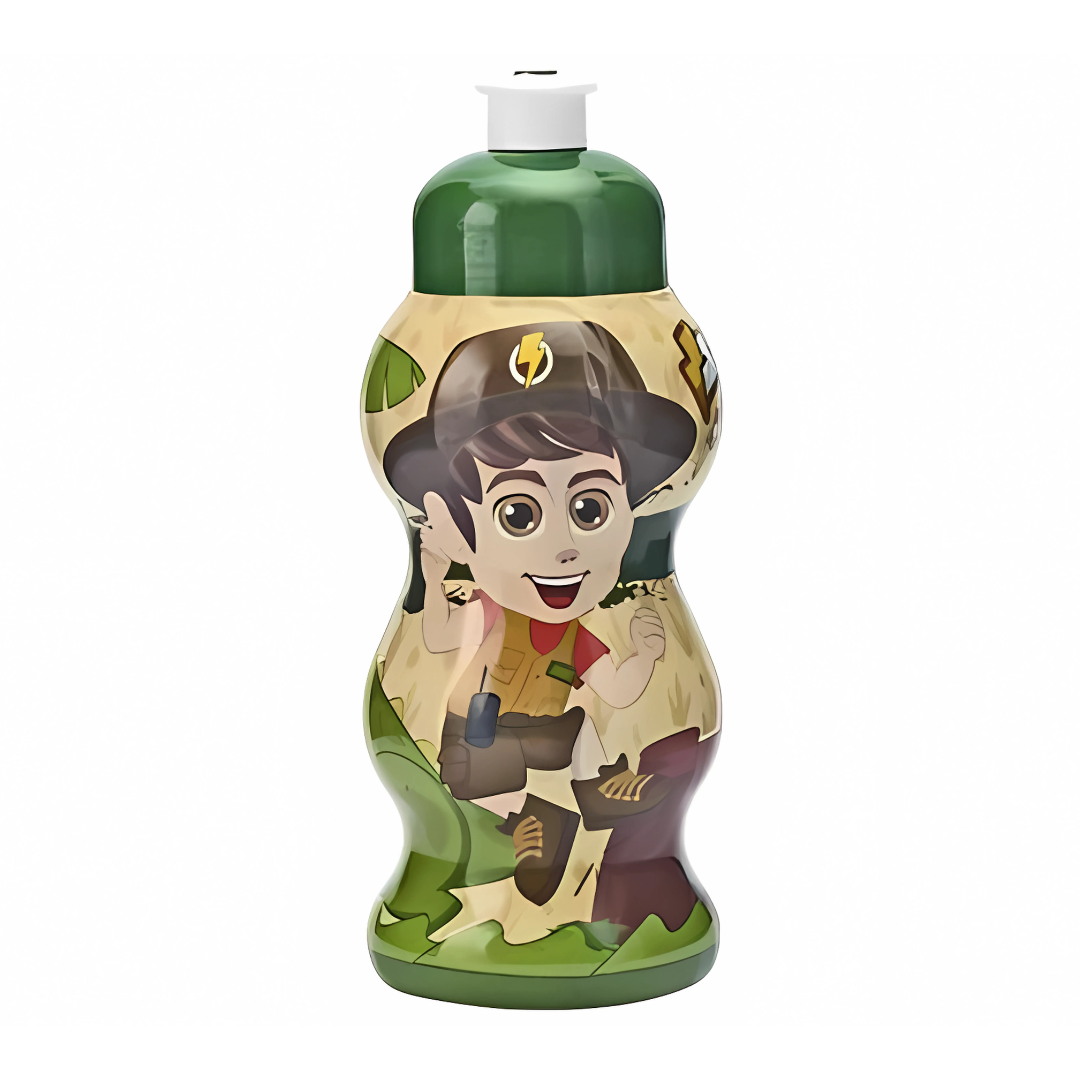 Squeeze Sleeve Jimmy Kid 300ml Ref: 1064 - Garrafa Plástico Panamby Infantil Imagem 1