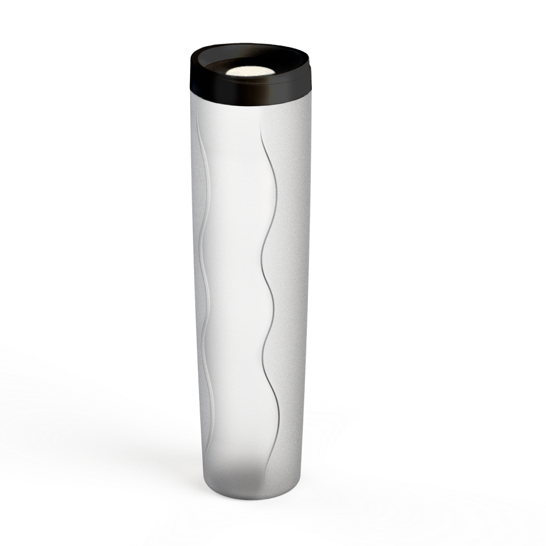 Porta Macarrão Hermético 950ml Tampa Preta Ref. 1110 Panamby Plastico Imagem 1