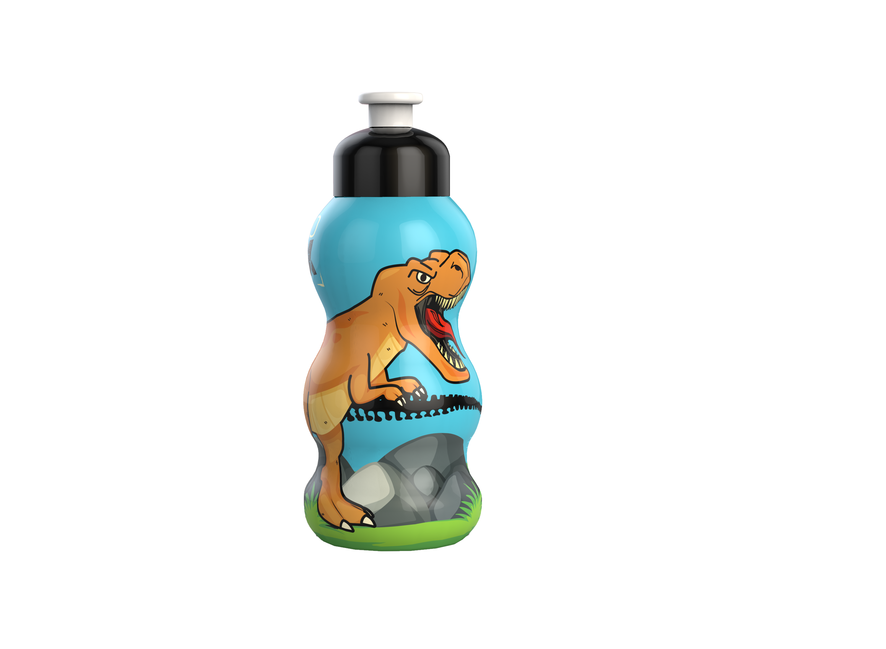 Squeeze Sleeve Dinossauro 300ml Ref. 178 - Panamby Plástico, Infantil e Divertido Imagem 1