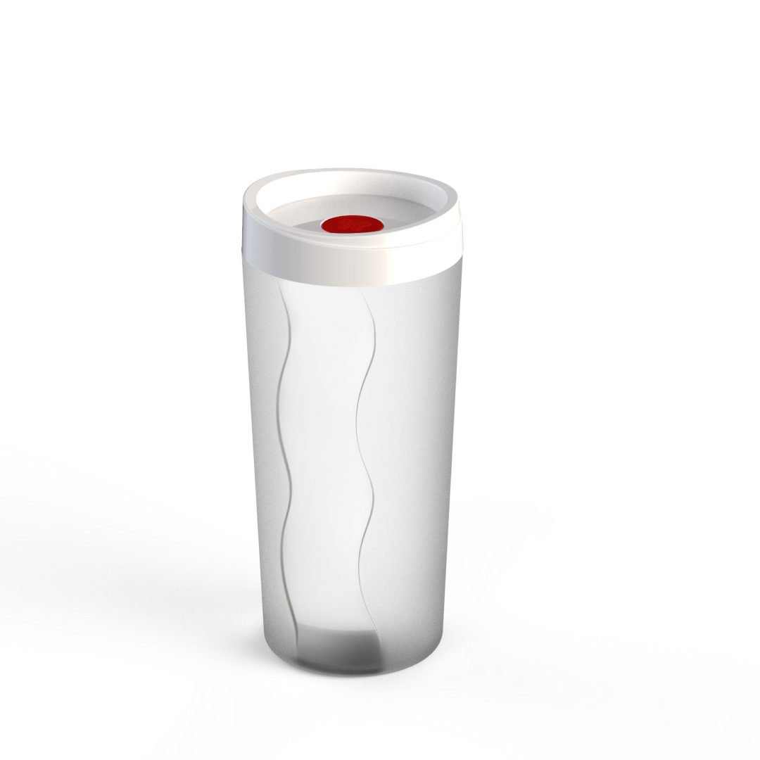 Pote Hermético 1,5L Tampa Branca Ref. 964 - Panamby Plástico, Vedação Segura e Resistente Imagem 1