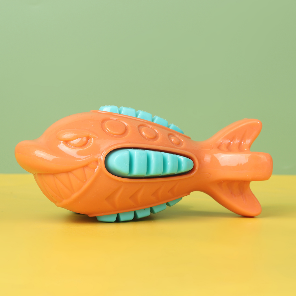 Brinquedo de Borracha Peixe ZN0094 - Divertido e Resistente para Pets Imagem 2