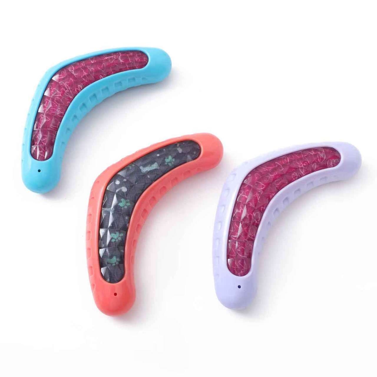 Brinquedo de Borracha Bumerangue ZN0096 - Diversão Garantida Imagem 1